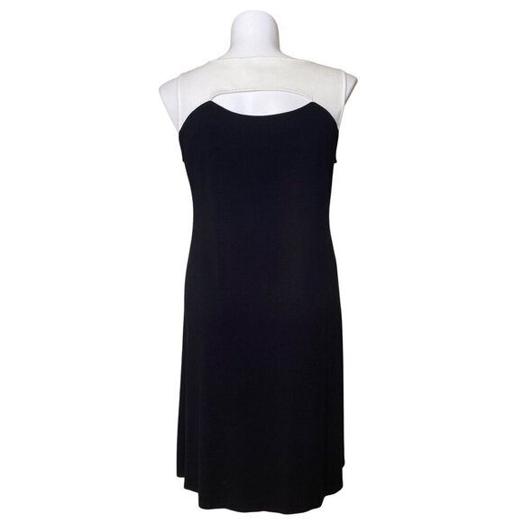 Eileen Fisher Firefly Viscose Jersey Dress w/ Back Cutout, Women's Size L - Picture 7 of 12